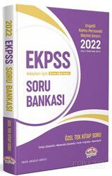 EKPSS Adayları İçin Soru Bankası - Editör Yayınları