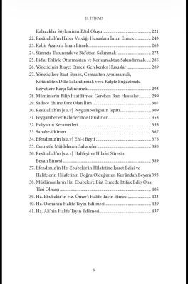 El Itikad Ayet ve Hadislerle Ehl-i Sünnet Akaidi - 4