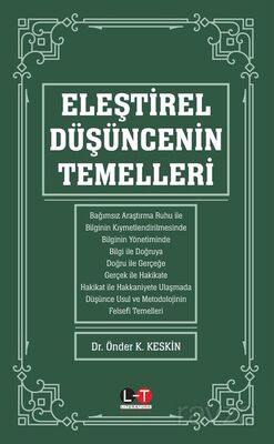 Eleştirel Düşüncenin Temelleri - 1