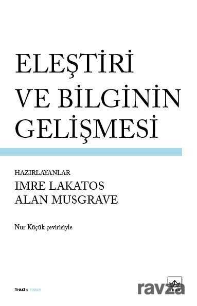 Eleştiri ve Bilginin Gelişmesi - İthaki Yayınları