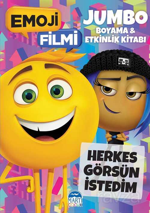 Emoji Filmi Jumbo Boyama - Etkinlik Kitabı - 1