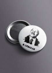 Erbakan Islami Igneli Rozet - Hobbi Tasarim