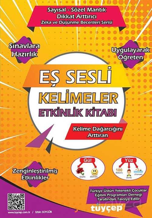 Eş Sesli Kelimeler Etkinlik Kitabı - 1