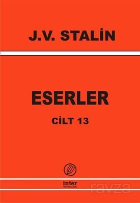 Eserler 13 Stalin Temmuz 1930-Ocak 1934 - 1