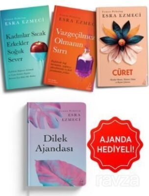 Esra Ezmeci İlişkiler Seti 3 Kitap Dilek Ajanda Hediyeli - 1