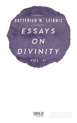 Essays On Divinity Vol. II - 1