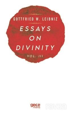 Essays On Divinity Vol. III - 1