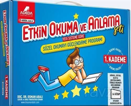 Etkin Okuma ve Anlama Seti (4 Kitap) - Adeda Yayıncılık