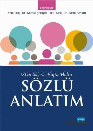 Etkinliklerle Hafta Hafta Sözlü Anlatım - 1