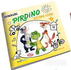 Etkinliklerle Pırdino Boyama Kitabı 1 - Burhan Yayınları