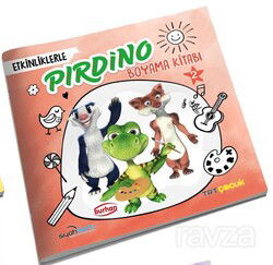 Etkinliklerle Pırdino Boyama Kitabı 2 - Burhan Yayınları