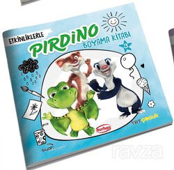 Etkinliklerle Pırdino Boyama Kitabı 3 - Burhan Yayınları