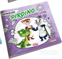 Etkinliklerle Pırdino Boyama Kitabı 4 - Burhan Yayınları