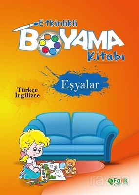 Etkinlikli Boyama Kitabı Eşyalar - 1