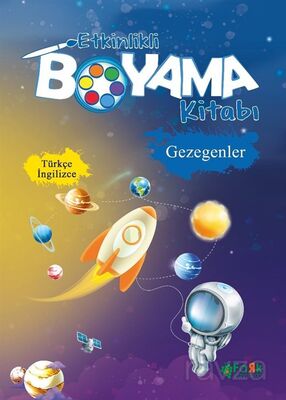 Etkinlikli Boyama Kitabı Gezegenler - 1