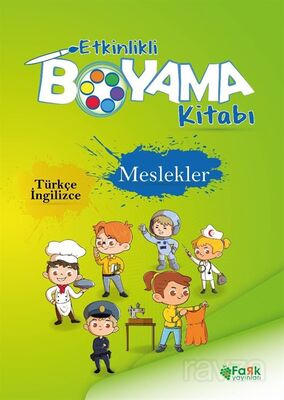 Etkinlikli Boyama Kitabı Meslekler - 1