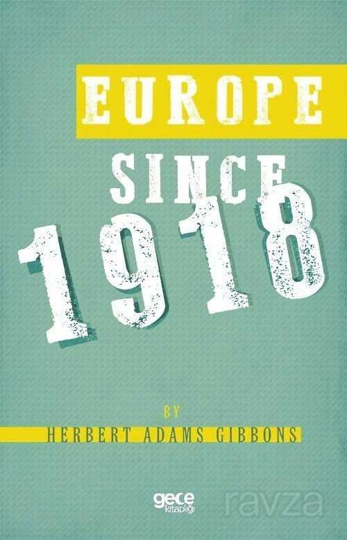 Europe Since 1918 - 1