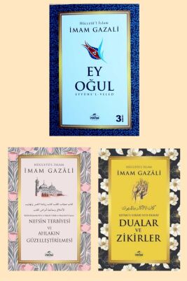 Ey Ogul Dualar Ve Zikirler Nefsin Terbiyesi Imam Gazali 3lü Set - 1