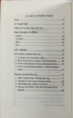 Ey Oğul (Eyyühe’l-Veled) - 4