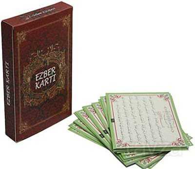 Ezber Kartı - Mercan Kitap