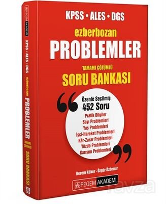 Ezberbozan KPSS ALES DGS Problemler Tamamı Çözümlü Soru Bankası - 1