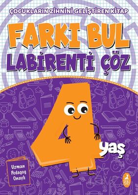 Farkı Bul Labirenti Çöz (4 Yaş) - 1