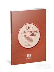 Fatiha Tefsiri (Almanca) (Karton Kapak) - Ahıska Yayınevi