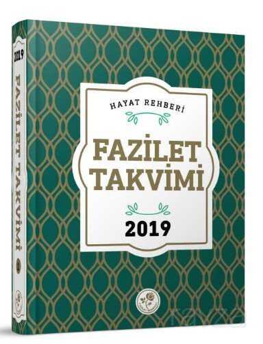 Fazilet Takvimi 2019 Yurtiçi 1. Bölge - Fazilet Neşriyat