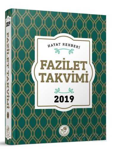 Fazilet Takvimi 2019 Yurtiçi 2. Bölge - 1