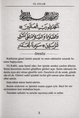 Fazilet ve Hikmetleriyle Üç Aylar Mübarek Günler ve Geceler - 6