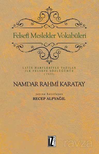 Felsefi Meslekler Vokabüleri - İz Yayıncılık