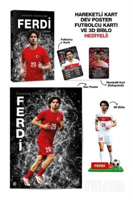 Ferdi - Sahanın Yıldızları - 3D Biblo, Hareketli Kart, Dev Poster ve Futbolcu Kartı Hediyeli! - 1