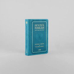 Feyzü’l Furkan Kur’ân-ı Kerîm ve Tefsirli Meali (Sempatik Cep Boy - Ciltli) Turkuaz - Server Yayınları