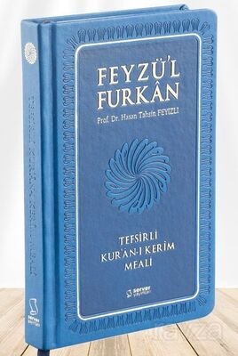 Feyzü'l Furkan Tefsirli Kur'an-ı Kerim Meali (Büyük Boy - Ciltli) (Lacivert) - 1