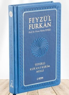 Feyzü'l Furkan Tefsirli Kur'an-ı Kerim Meali (Orta Boy - Ciltli) (Lacivert) - 1