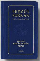 Feyzü'l Furkan Tefsirli Kur'an-ı Kerim Meali (Orta Boy - Ciltli) (Lacivert) - 2