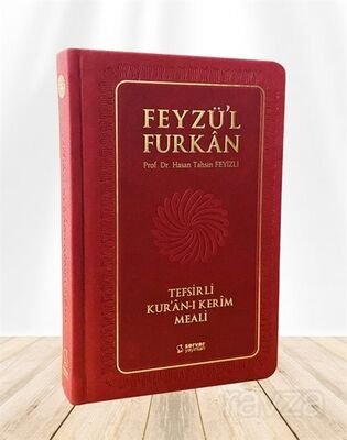 Feyzü'l Furkan Tefsirli Kur'an-ı Kerim Meali (Sempatik Cep Boy - Ciltli) - Bordo - 1