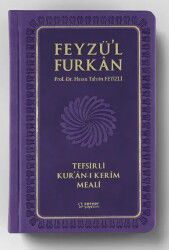 Feyzü'l Furkan Tefsirli Kur'an-ı Kerim Meali (Sempatik Cep Boy - Ciltli) (Lila) - 2