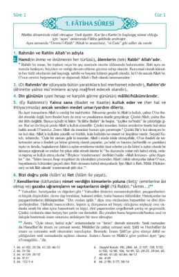 Feyzü'l Furkan Tefsirli Kur'an-ı Kerim Meali (Sempatik Cep Boy - Ciltli) (Lila) - 5