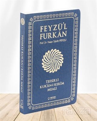 Feyzü'l Furkan Tefsirli Kur'an-ı Kerim Meali (Sempatik Cep Boy - İnce Cilt) - Lacivert - 1