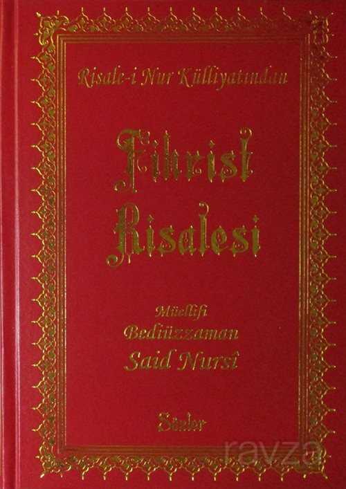 Fihrist Risalesi - Sözler Neşriyat A.Ş.
