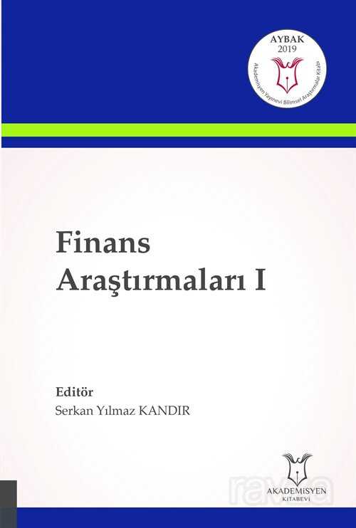 Finans Araştırmaları I - Akademisyen Kitabevi