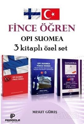 Fince Öğren Opi Suomea 3 Kitaplı Özel Set - 1