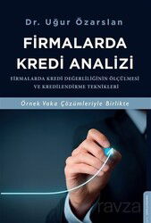 Firmalarda Kredi Analizi - Destek Yayınları