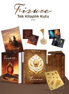 Firuze 1: Kehribar Ateşi (Ciltli Tek Kitaplık Kutu) - 1