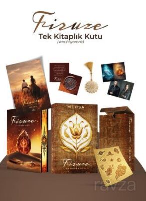 Firuze 1: Kehribar Ateşi (Tek Kitaplık Kutu Yan Boyamalı) - 1