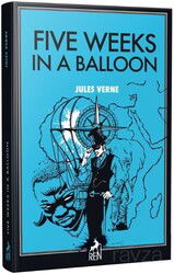 Five Weeks in a Balloon - Ren Kitap