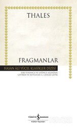 Fragmanlar (Thales) (Ciltli) - İş Bankası Yayınları