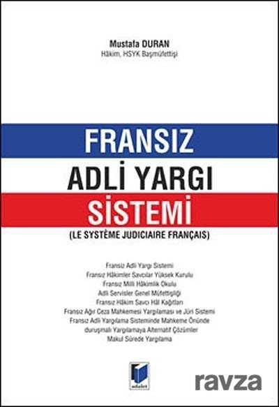 Fransız Adli Yargı Sistemi - 1
