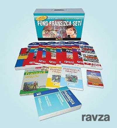 Fransızca Seti (13 Kitap 7 Cd) - Fono Yayınları